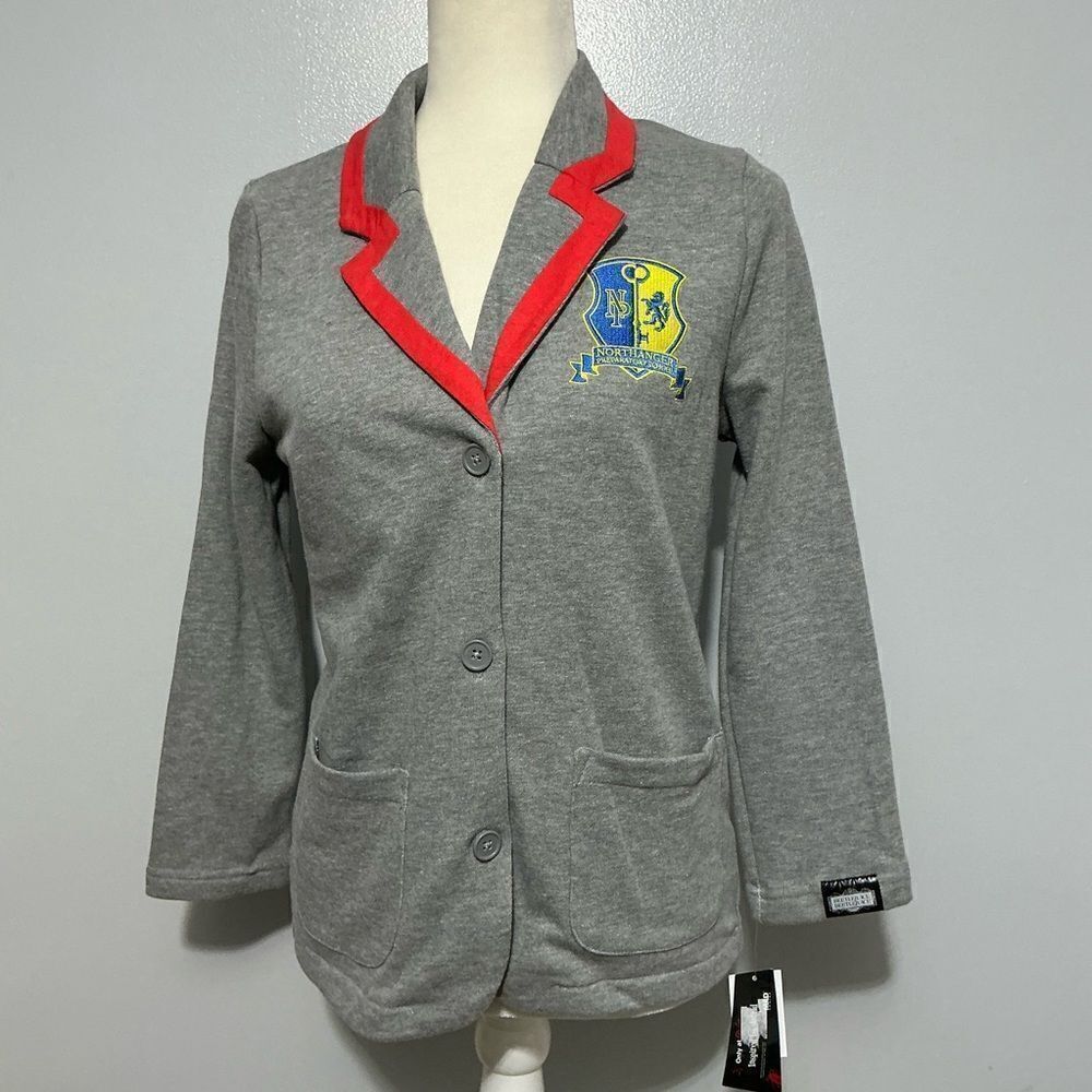 Kids Beetlejuice Astrid Lightweight Graphic Blazer size 14(XL) NWT